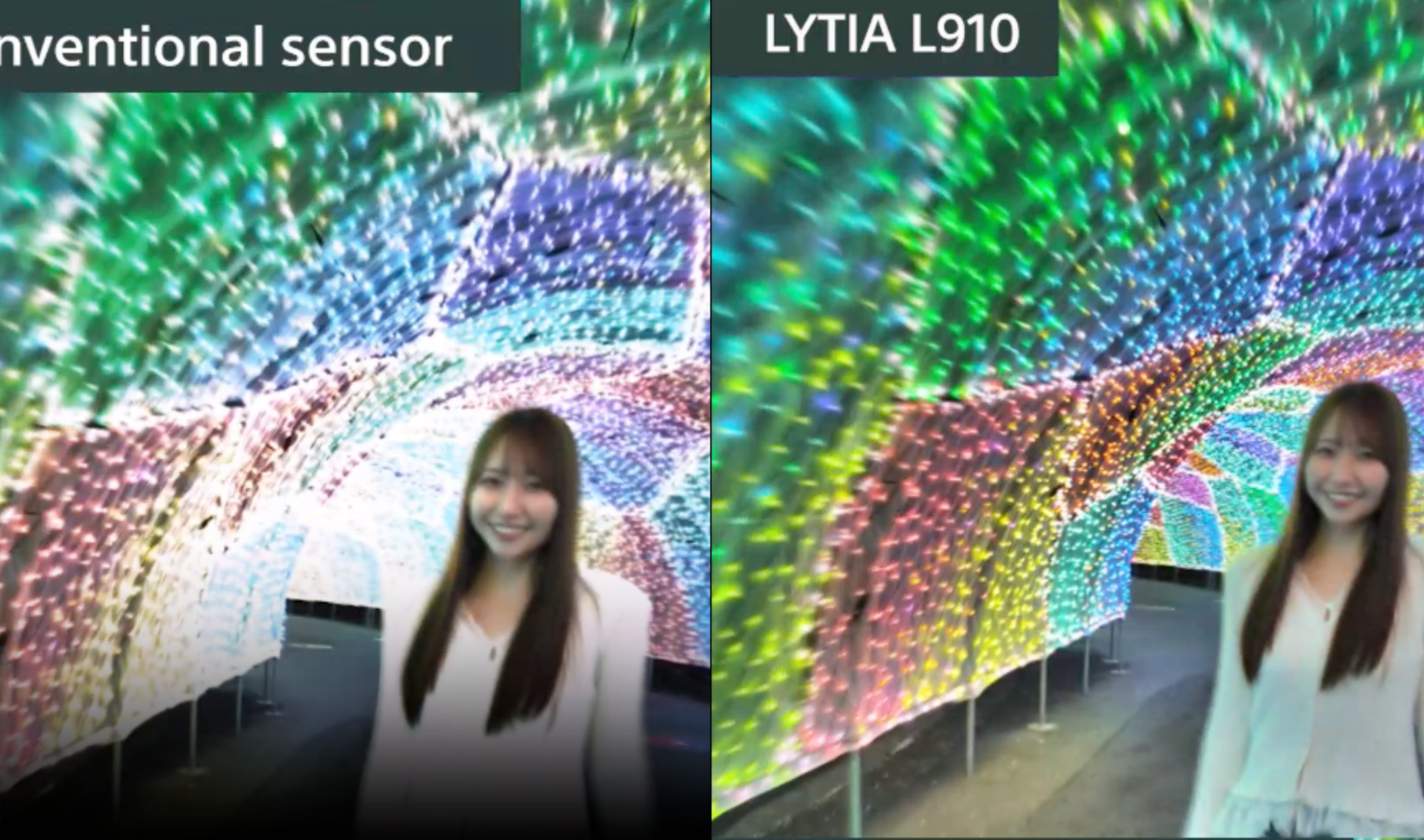 Comparison between new and conventional CMOS image sensor