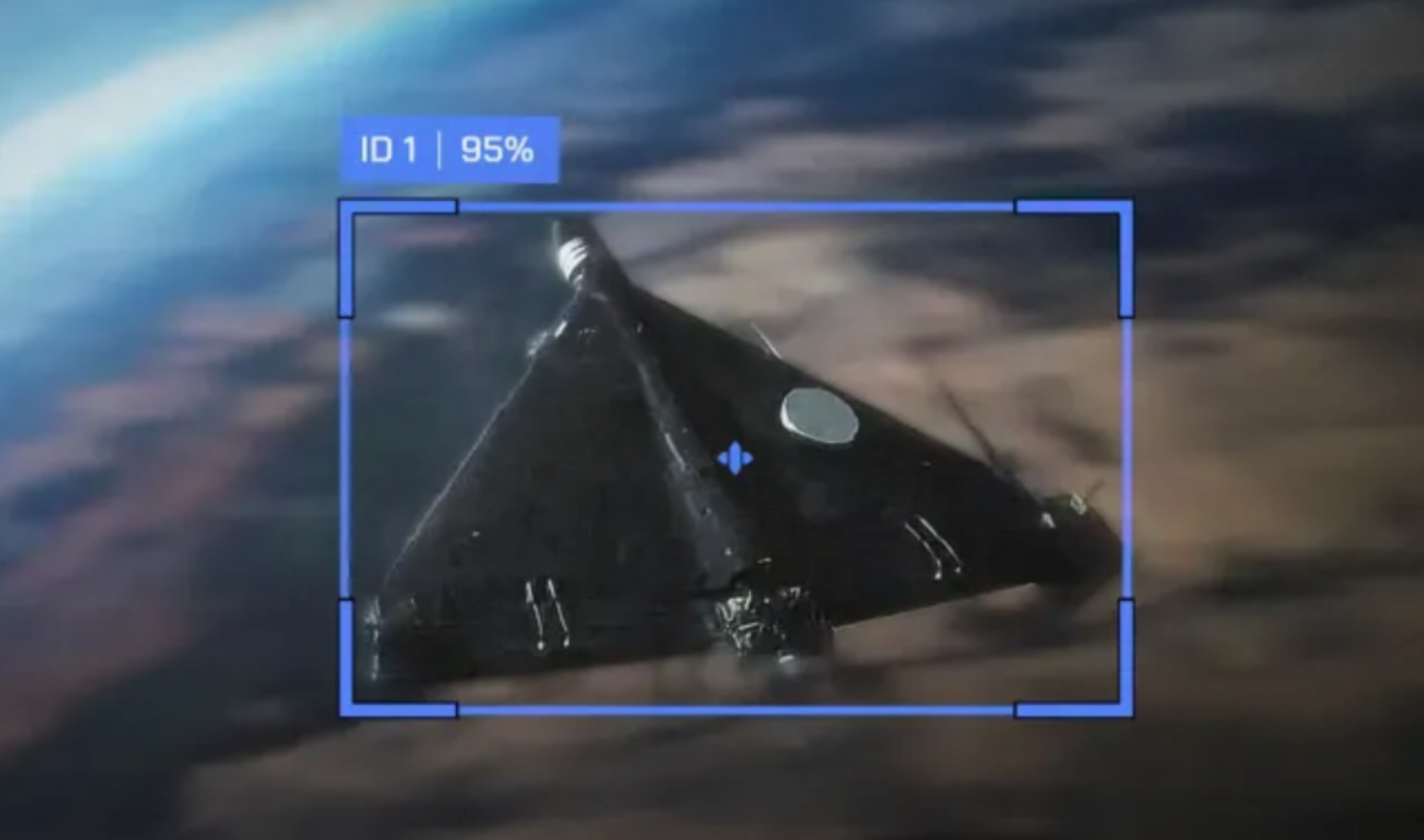 Aerial drone targeted by computer vision and AI