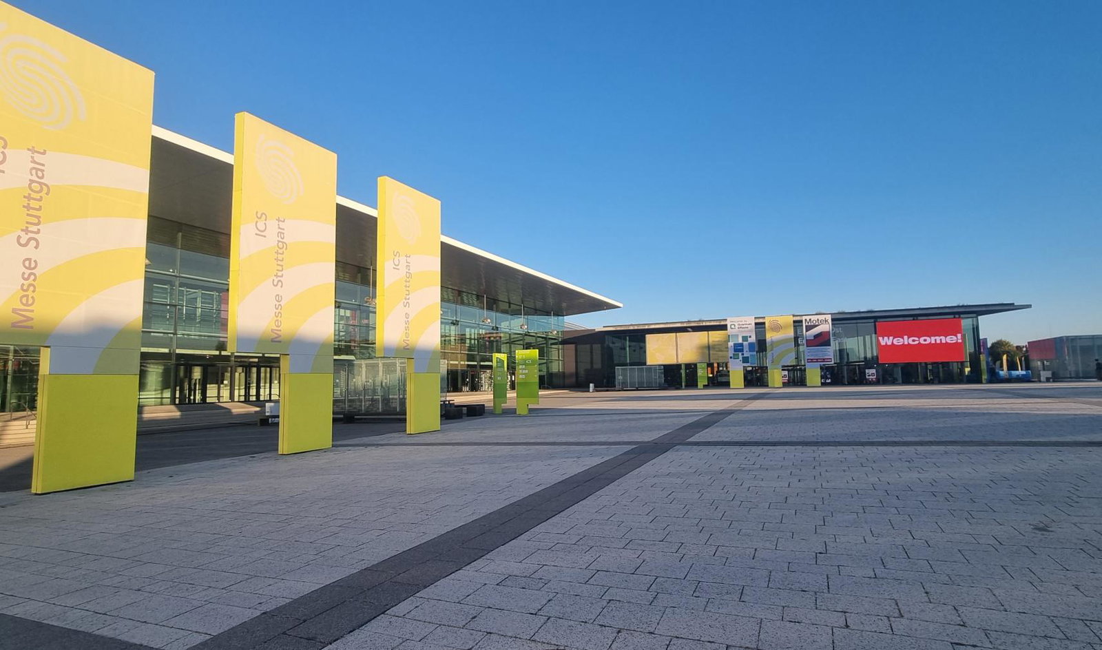 Messe Stuttgart exterior for VISION 2026