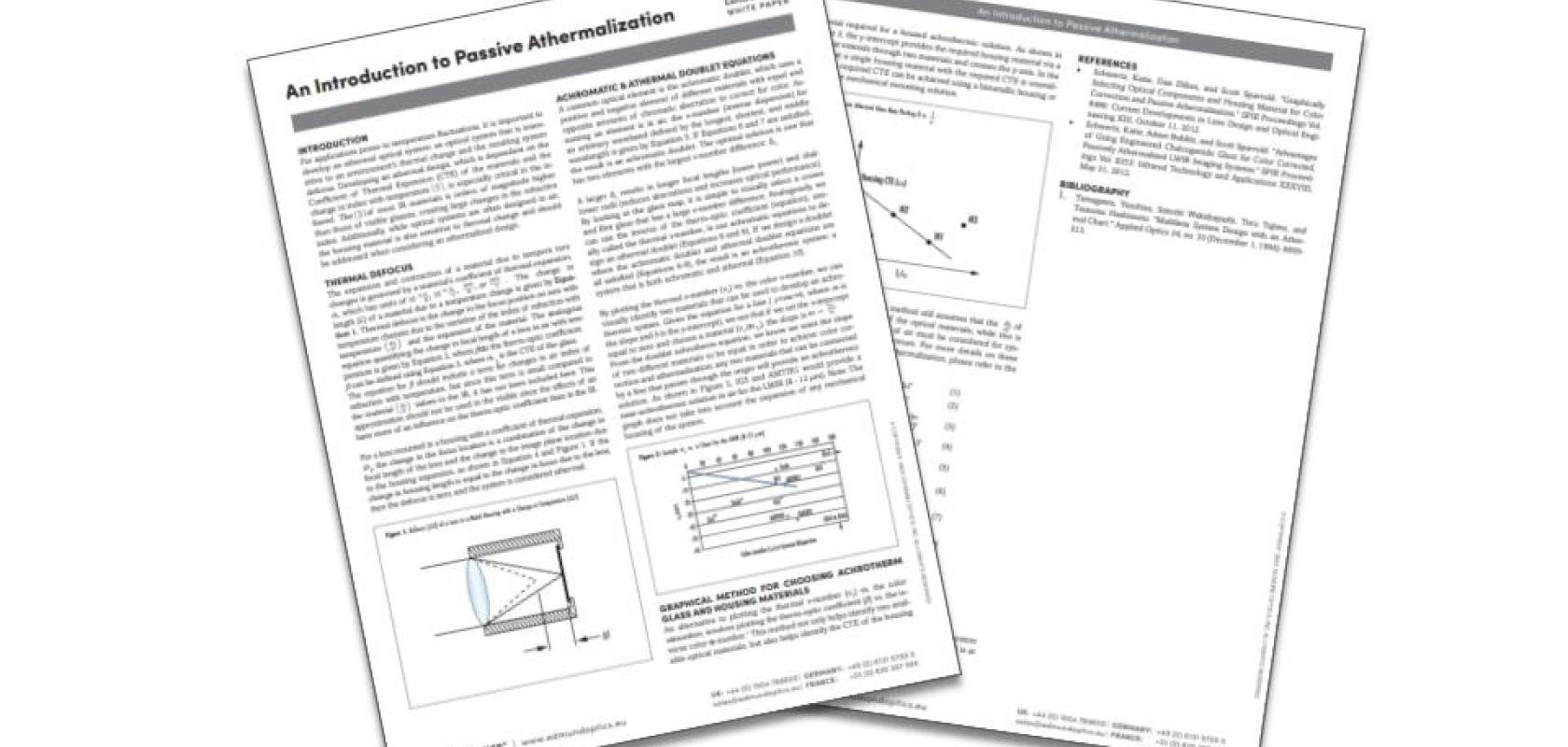 Edmund Optics WP an introduction to passive athermalization