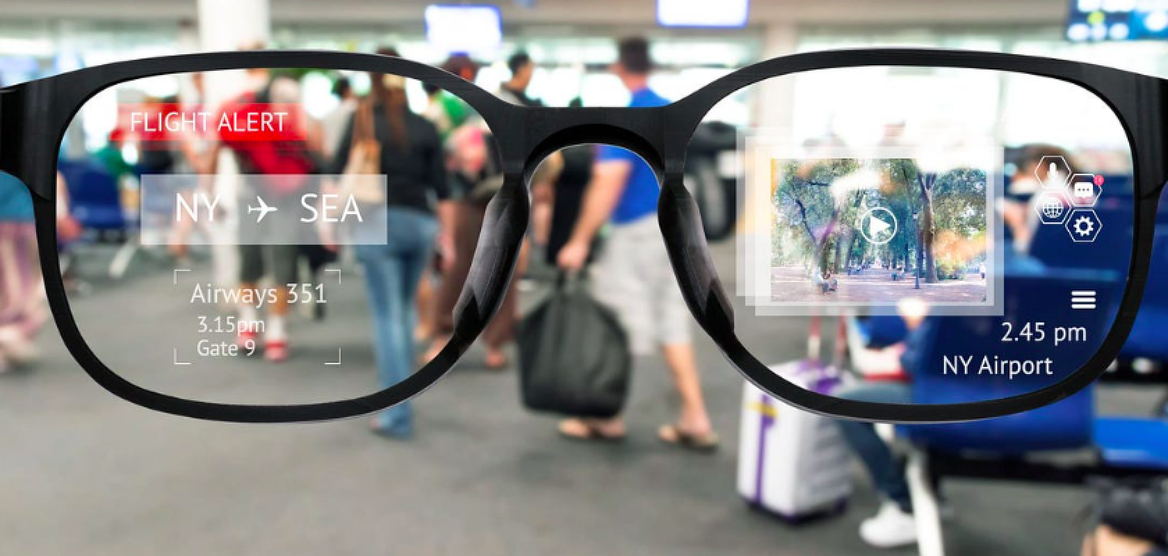 VitreaLab intends to use its technology to create lightweight and compact AR glasses (Image: VitreaLab)