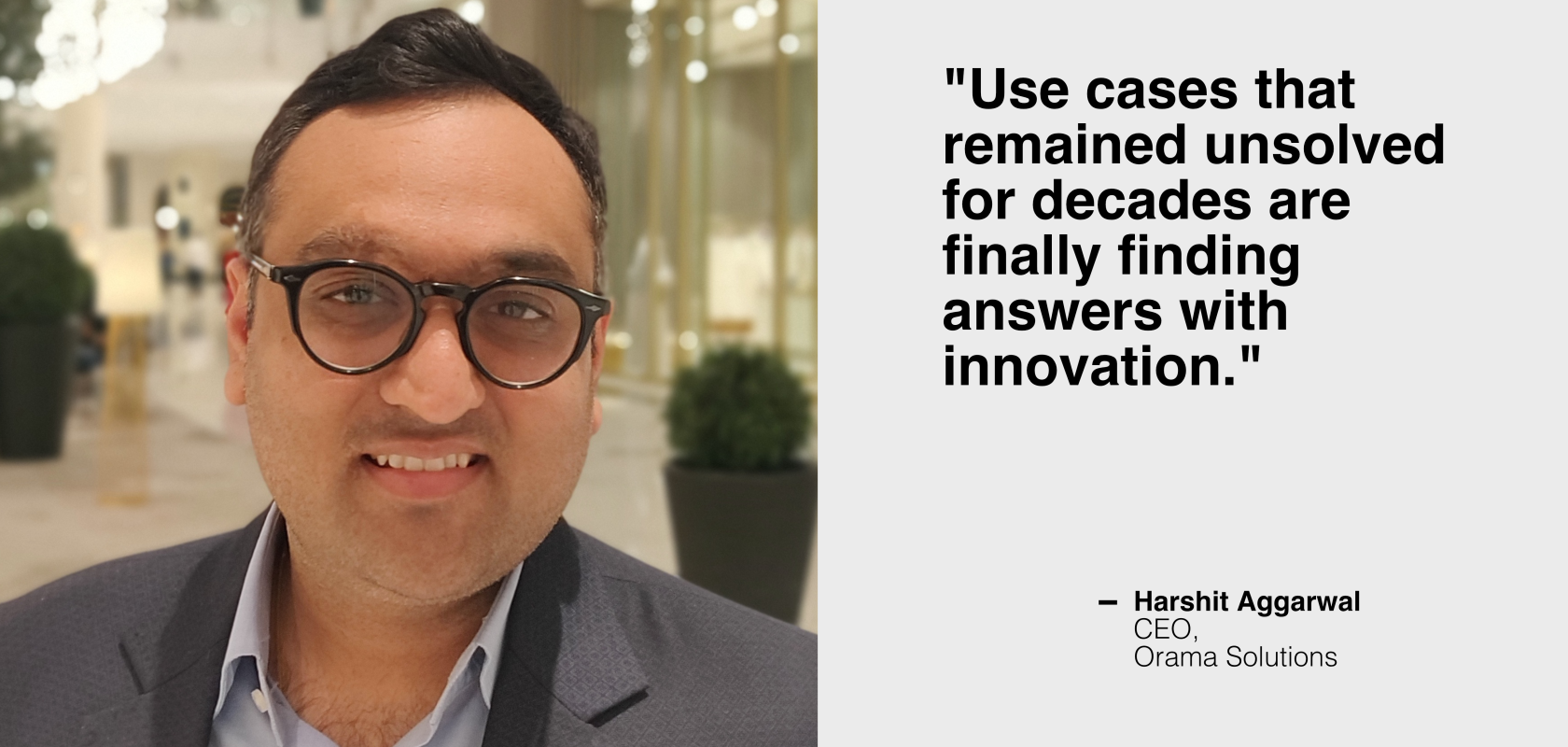 No-code AI machine vision from Orama Solutions at VISION’s Start-Up World