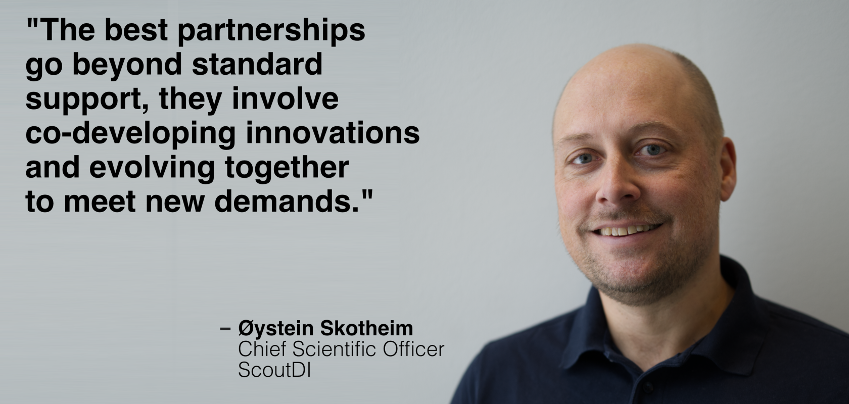 Øystein Skotheim, ScoutDI Chief Scientific Officer