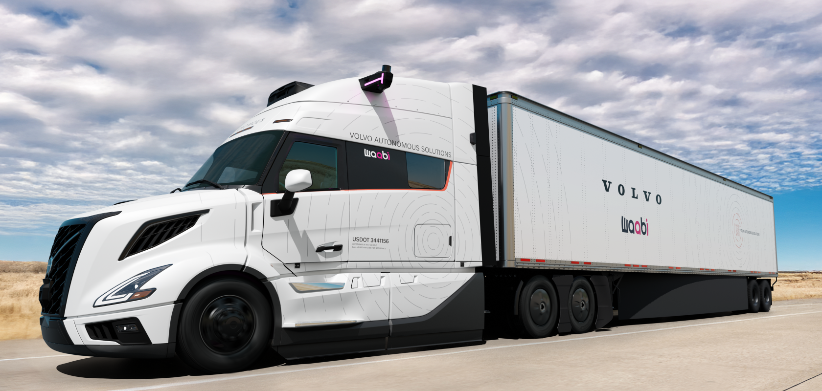 Volvo and Waabi integrating autonomous driving AI into the Volvo VNL Autonomous truck