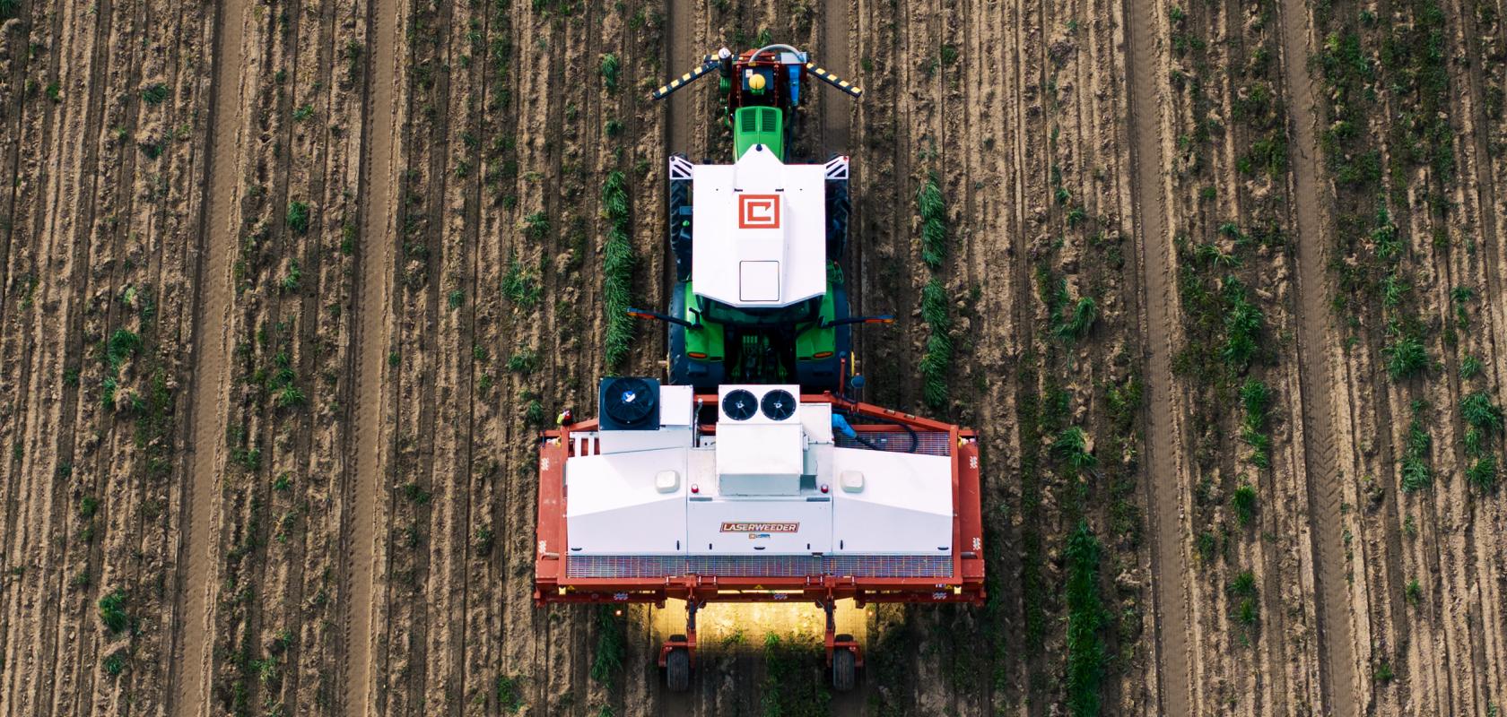 Carbon AutoTracker system with LaserWeeder