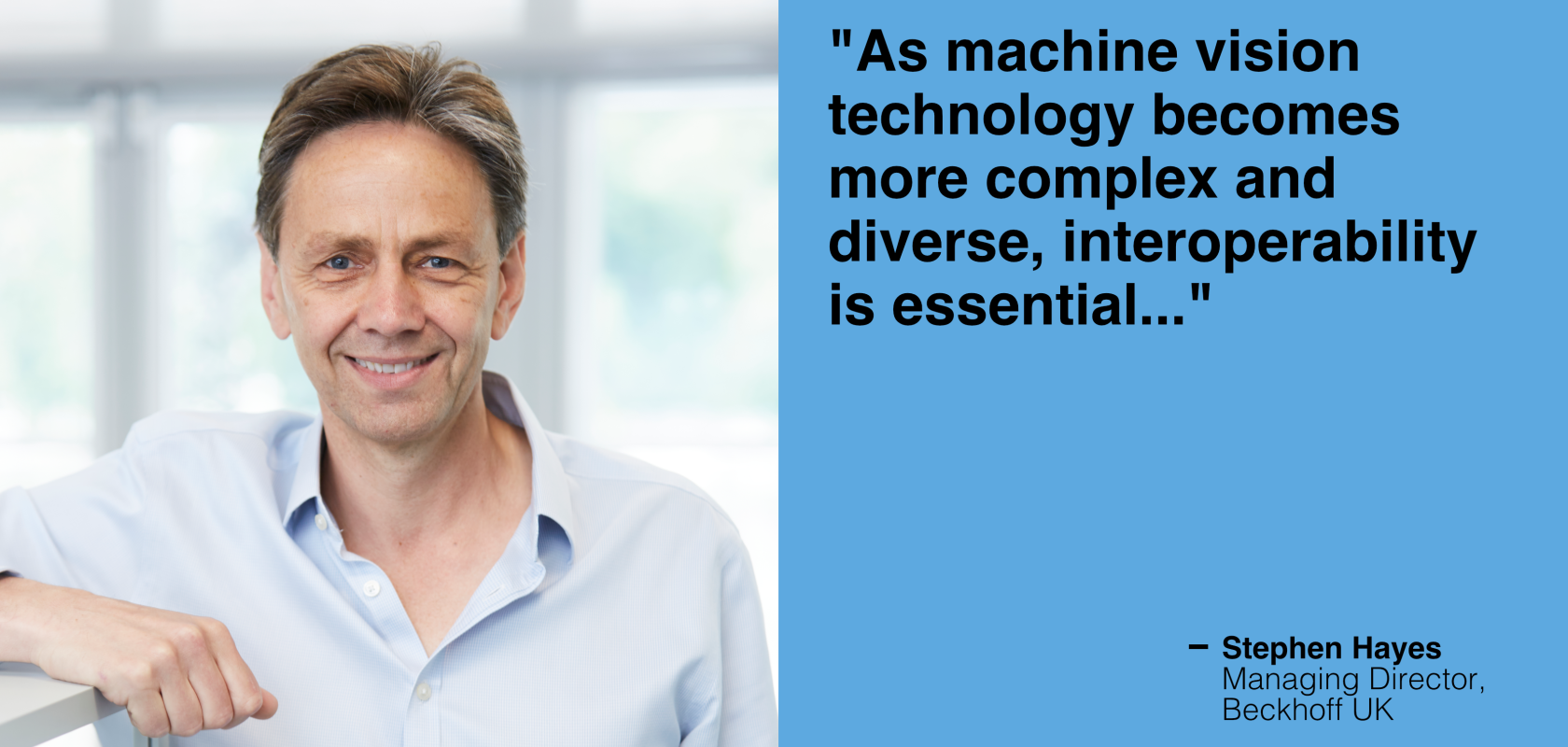 Stephen Hayes, Managing Director, Beckhoff UK