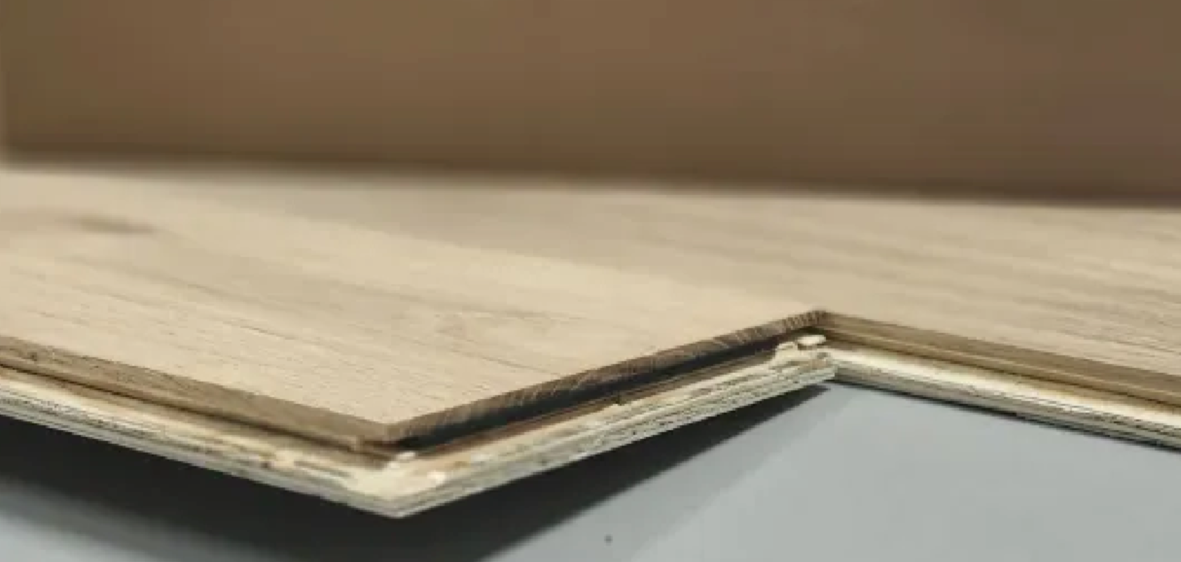 Scheucher's individual planks fit and click together precisely
