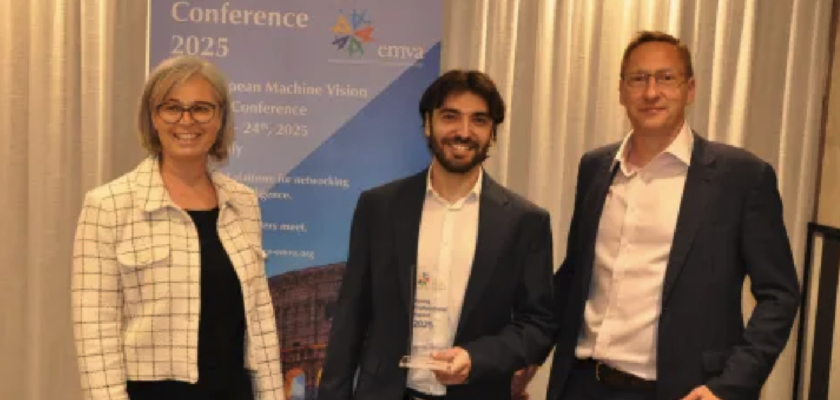 EMVA Award goes to Dr. Rolandos Potamias