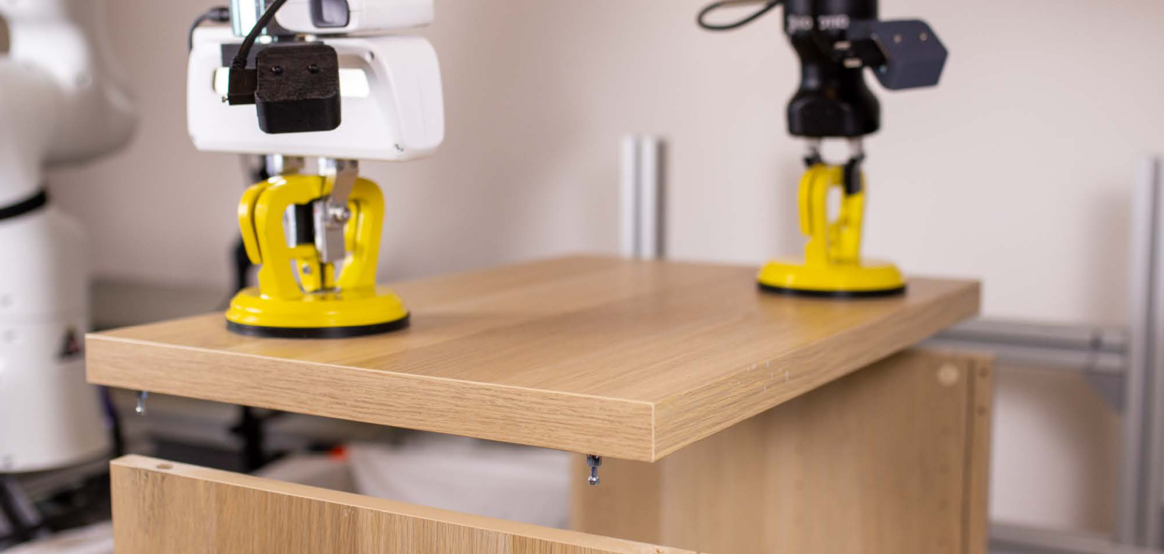 Flat-pack furniture assembly