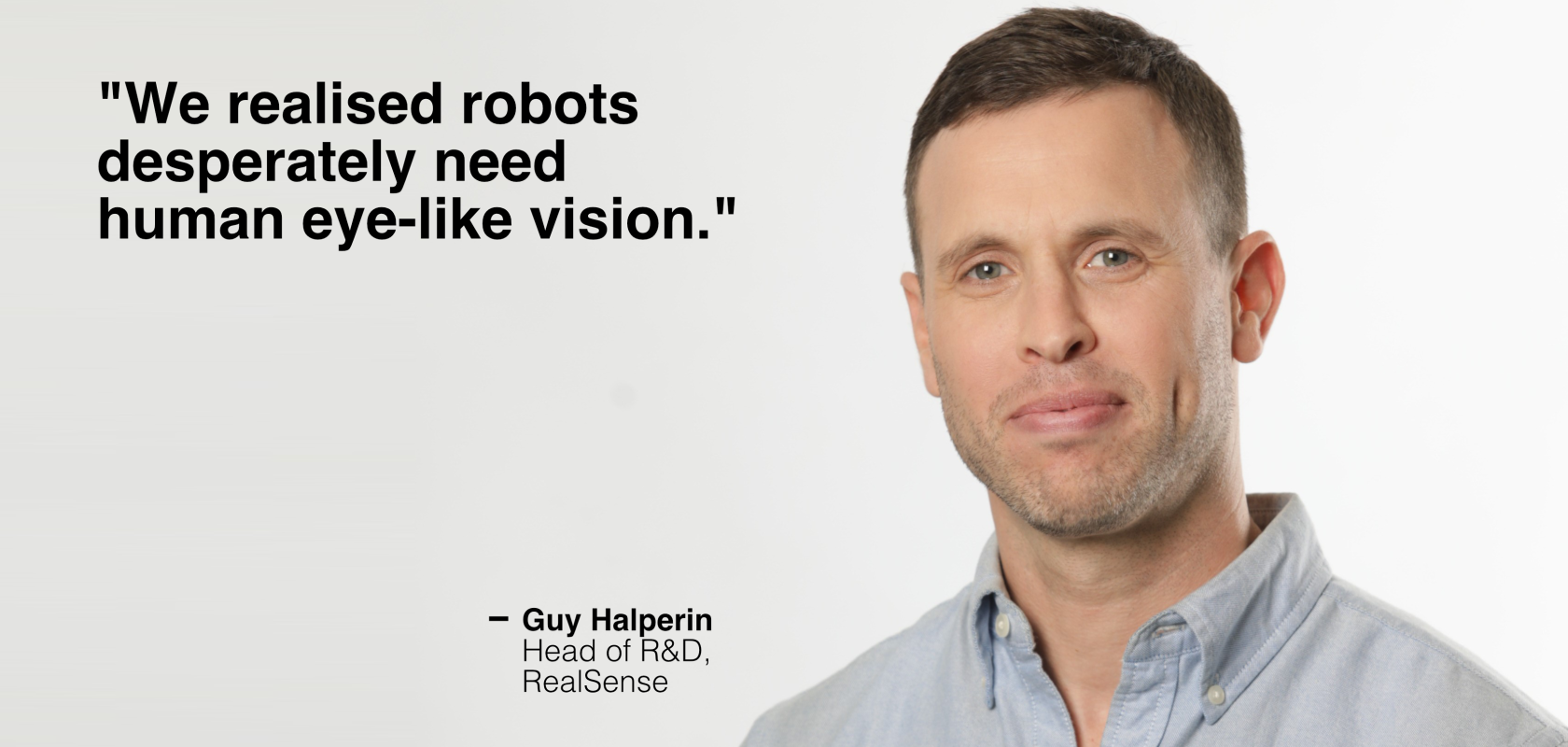 Guy Halperin, Head of R&D at RealSense