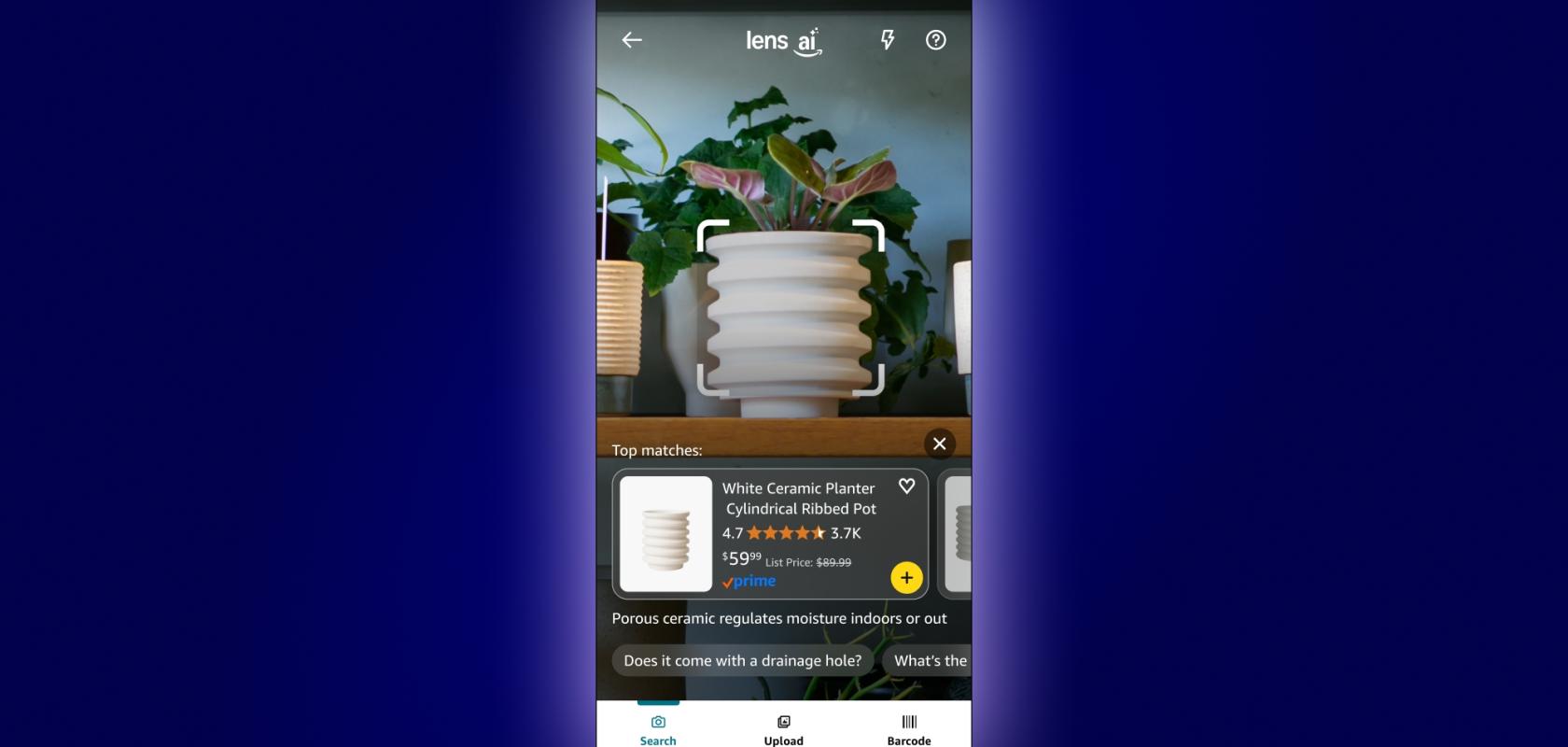 Amazon Lens Live