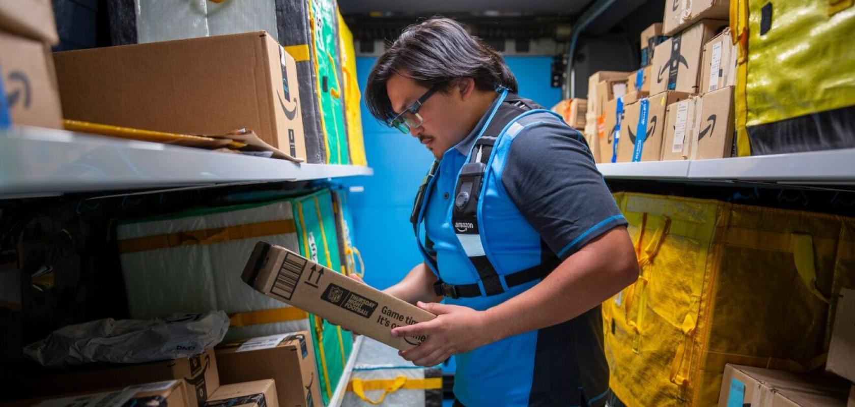 Amazon package delivery