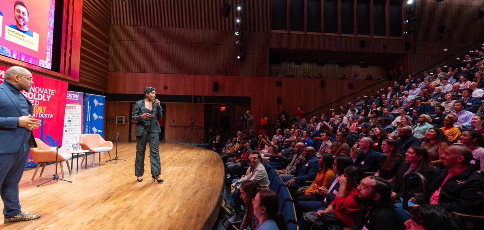Speaker at DC Startup & Tech Week at the Hopkins Bloomberg Center