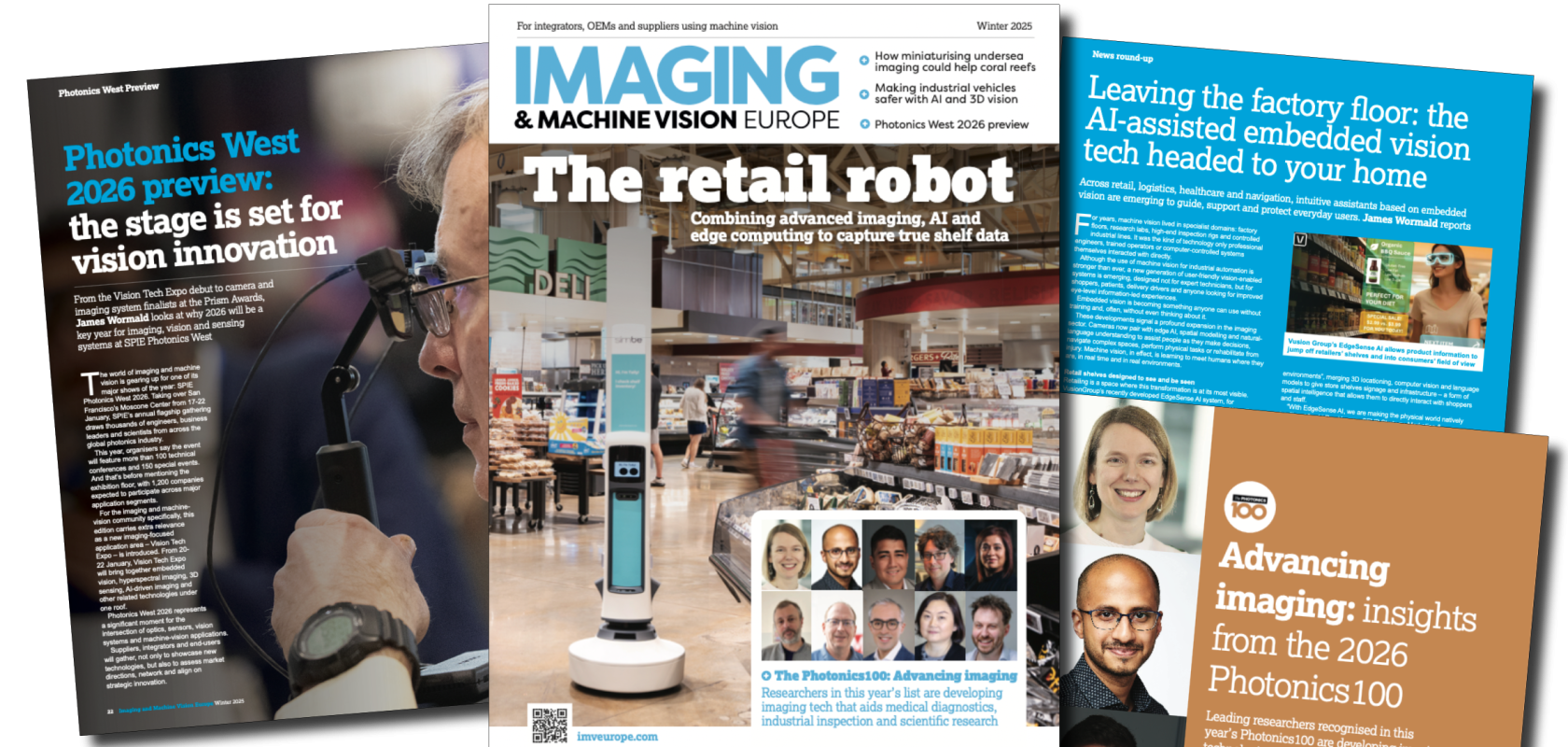 Imaging & Machine Vision Europe Winter 2025 issue