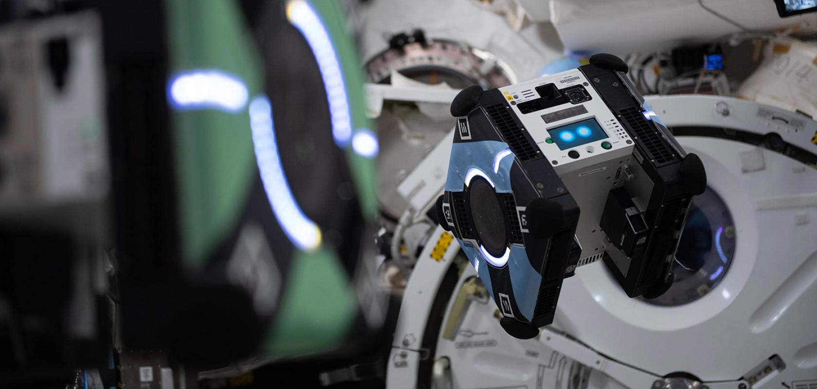 NASA’s free-flying robotic system Astrobee