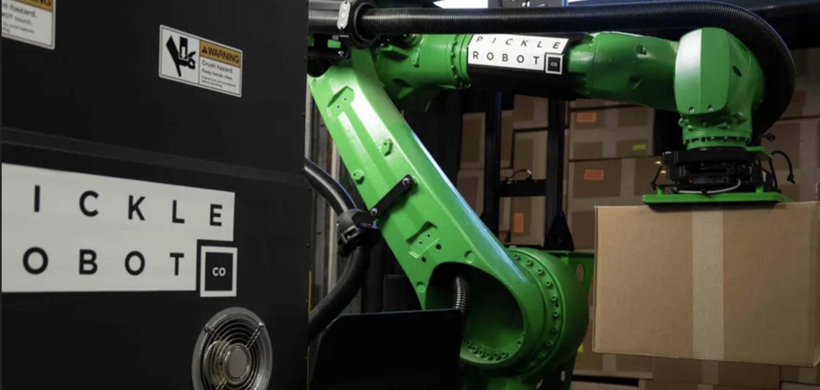 Pickle Robot Company's autonomous loading and unloading robot