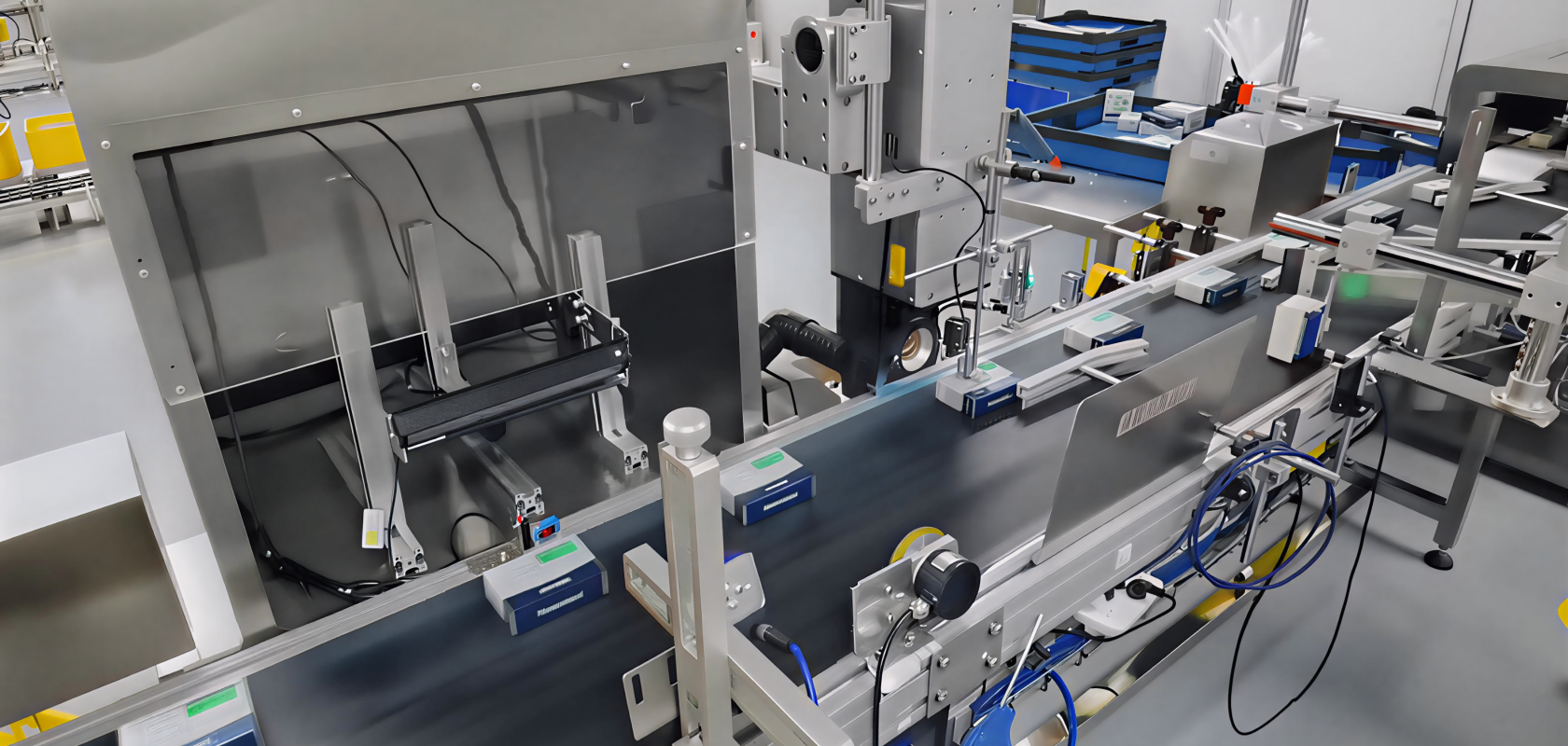 Pharmaceutical inspection line