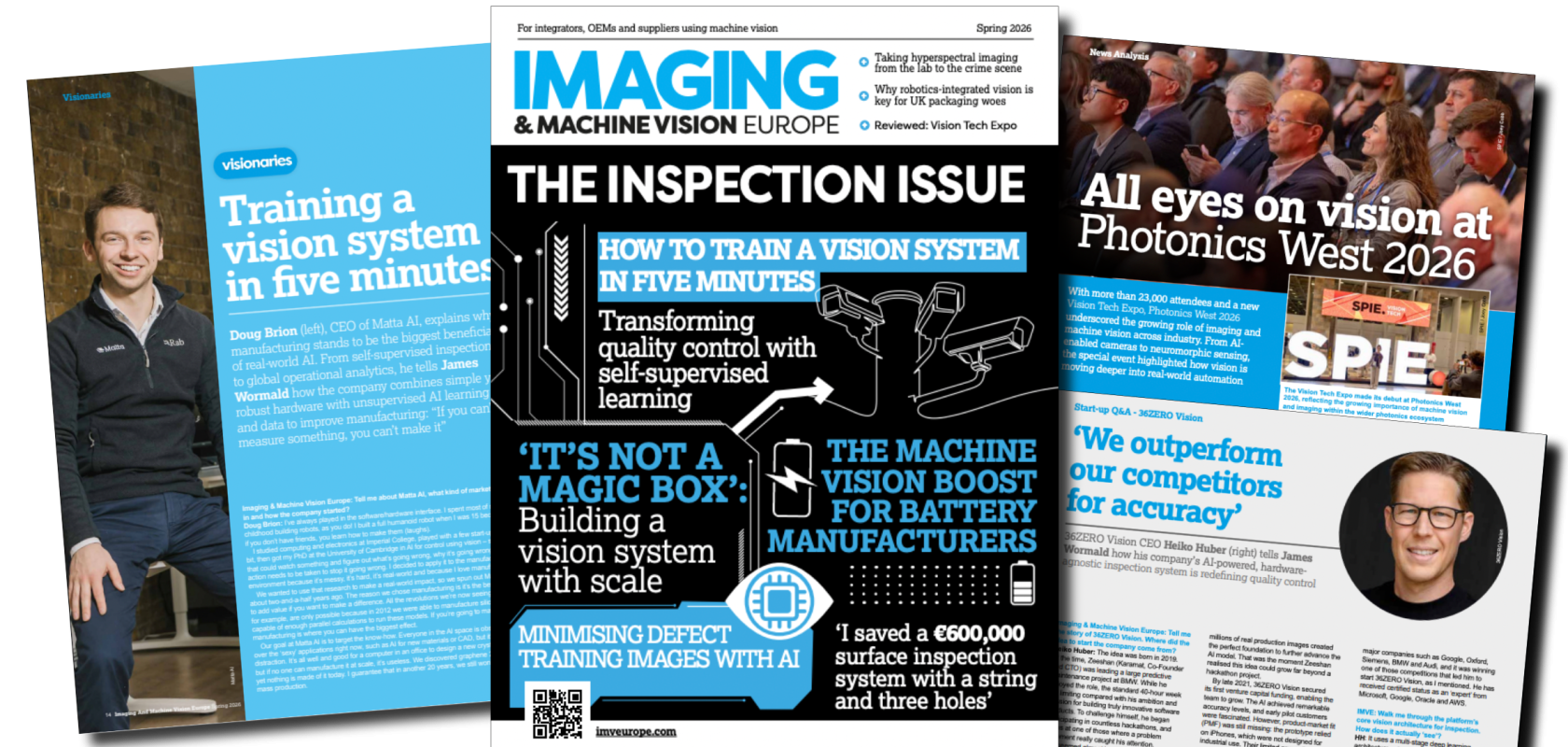 Imaging & Machine Vision Europe Spring 2026