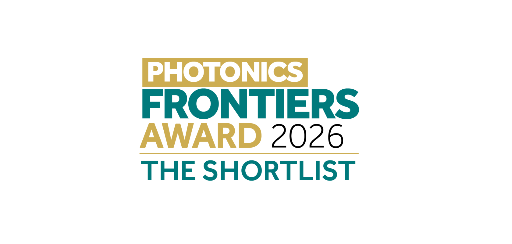 Photonics Frontiers Award 2026 logo