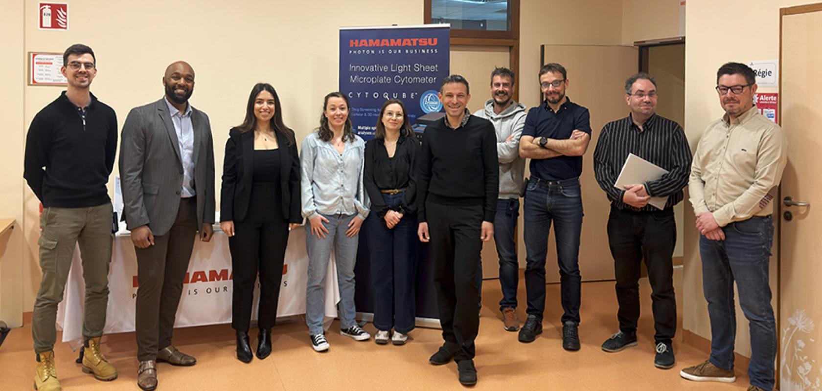 Hamamatsu Photonics France and Orgapred