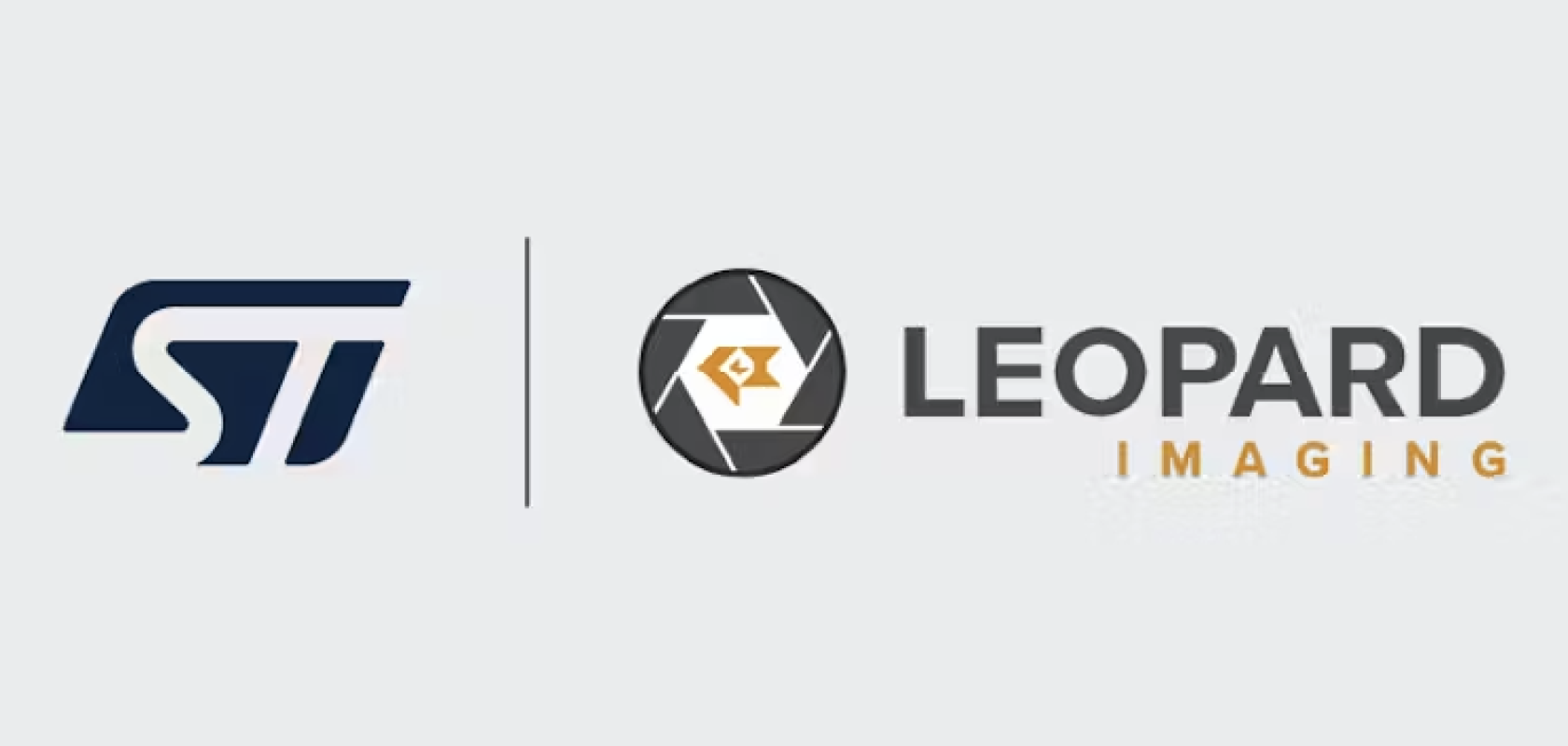 STMicroelectronics and Leopard Imaging logos