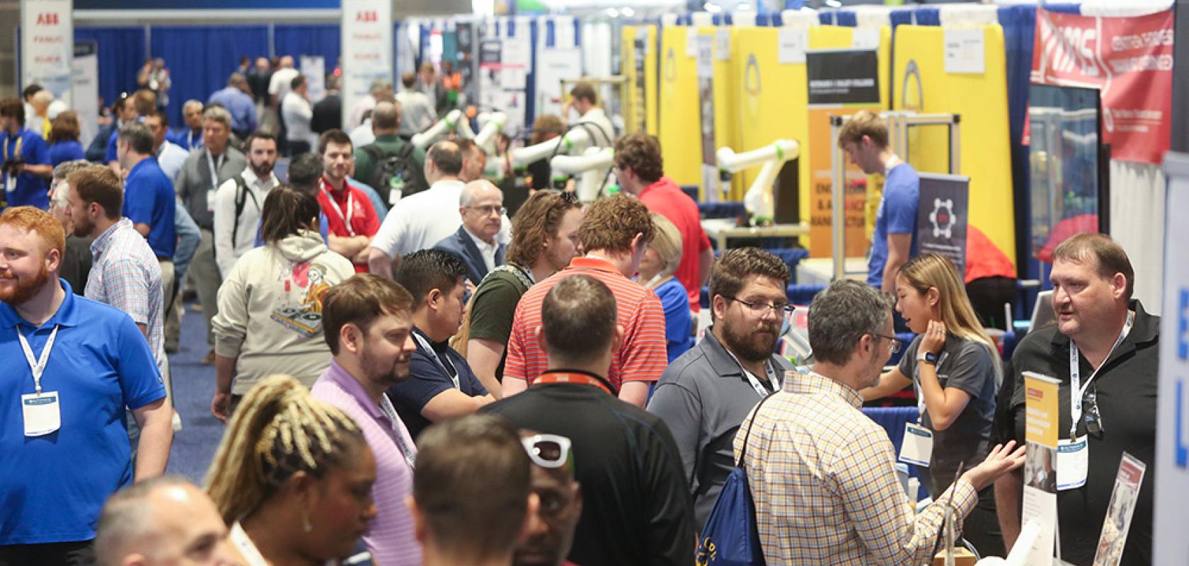 Automate 2025 exhibition floor