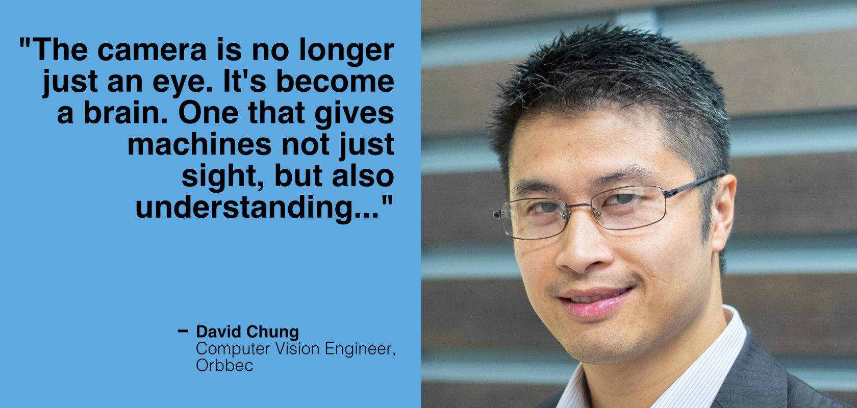 David Chung, Computer Vision Engineer at Orbbec