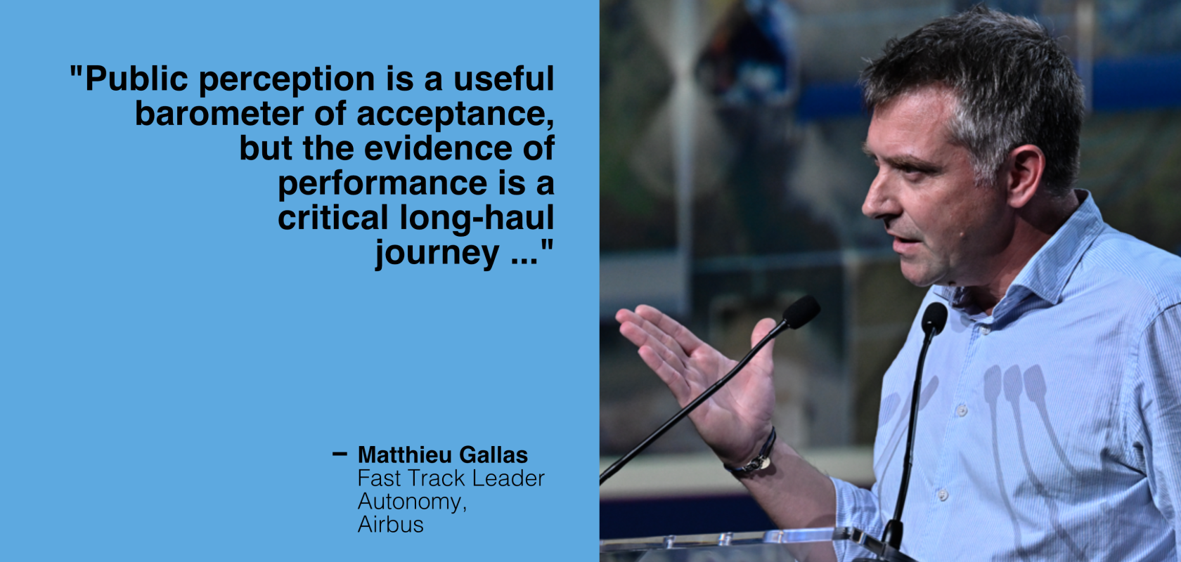 Matthieu Gallas, Fast Track Autonomy Leader, Airbus