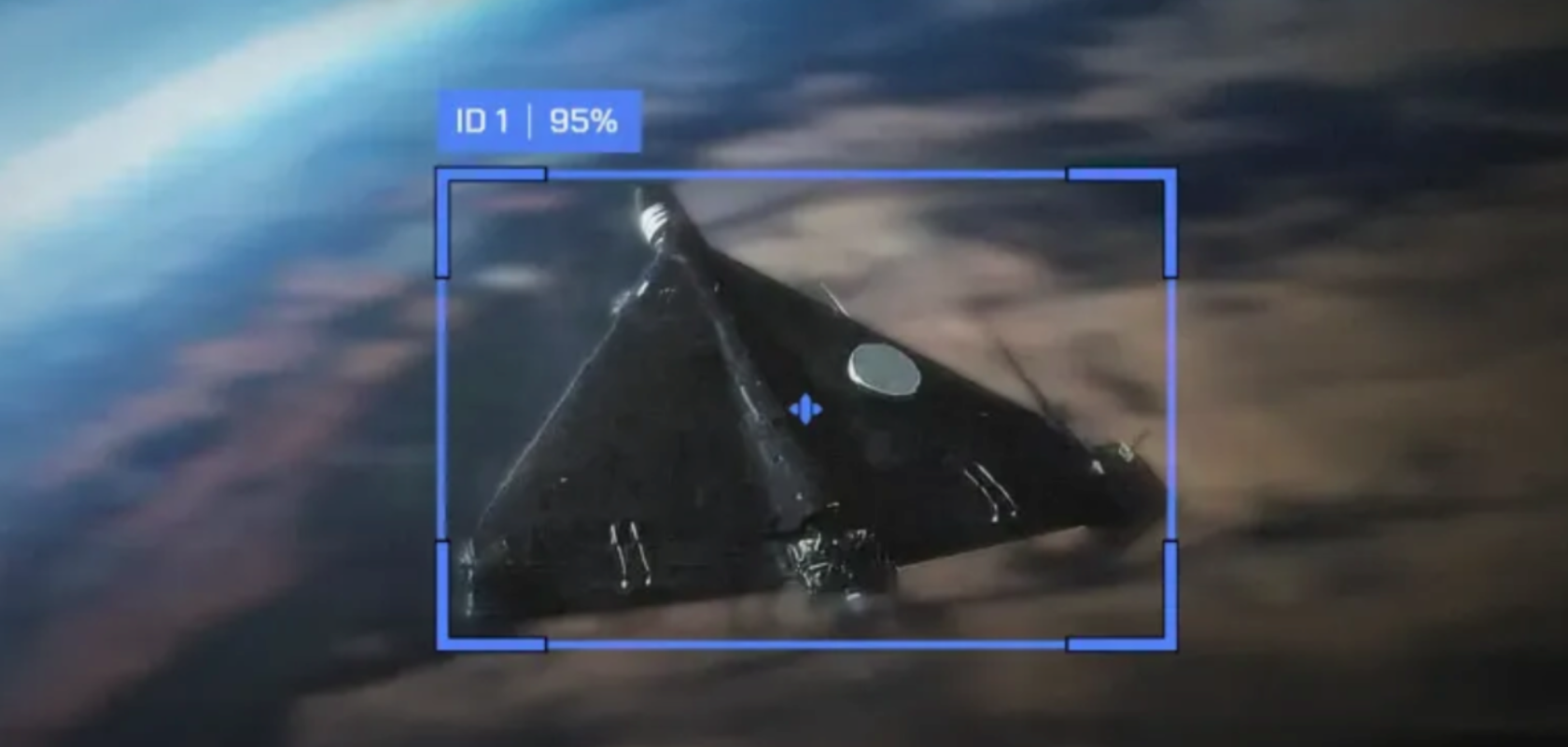 Aerial drone targeted by computer vision and AI