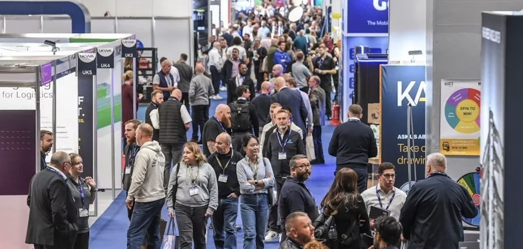 IMHX 2025 exhibition floor