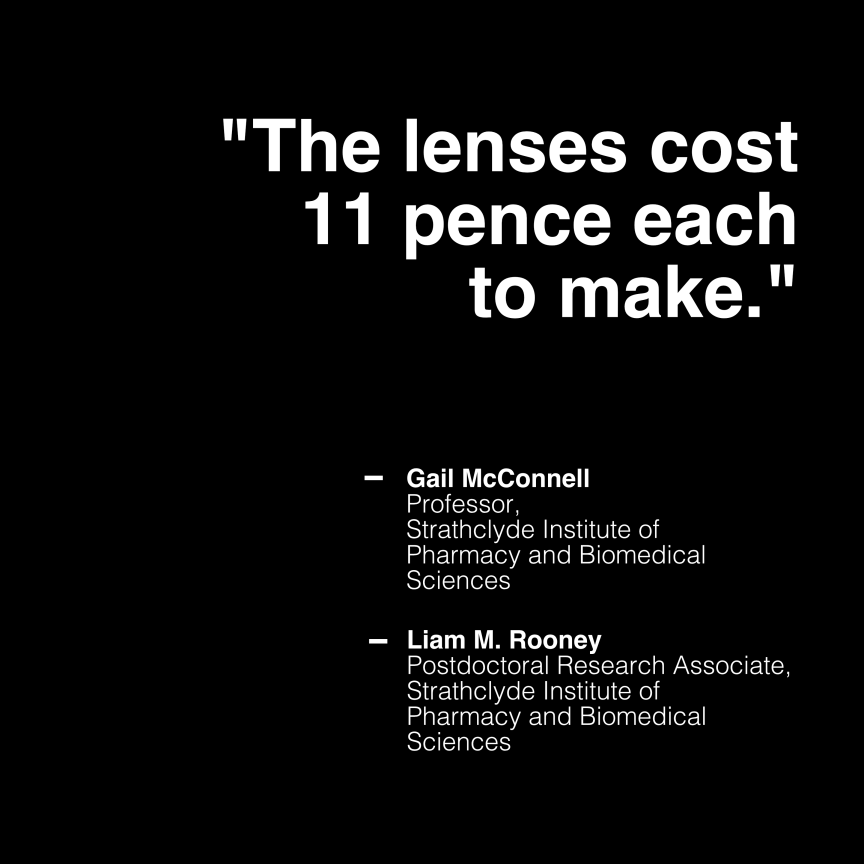 3D-printed microscope and lenses