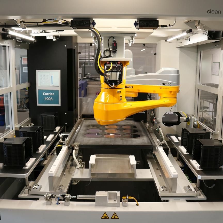 Inside the wafer alignment system