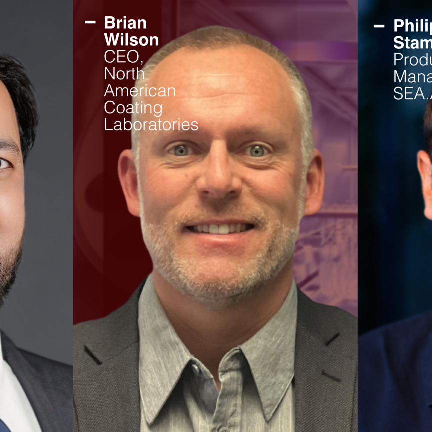 Faisal Kamran, Brian Wilson and Philipp Stampfl