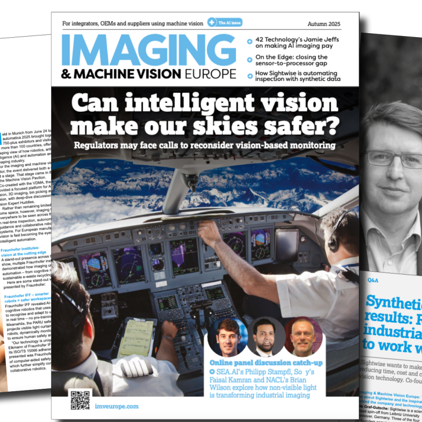 Imaging & Machine Vision Europe Autumn 2025