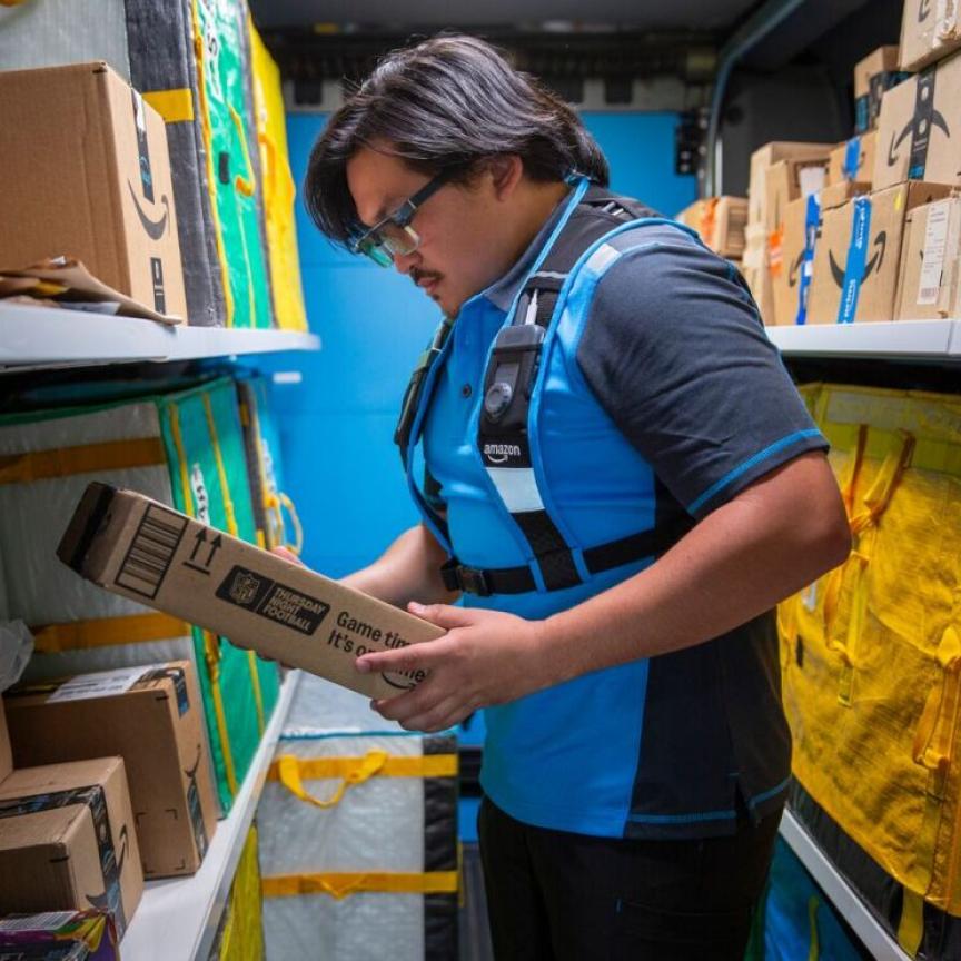 Amazon package delivery