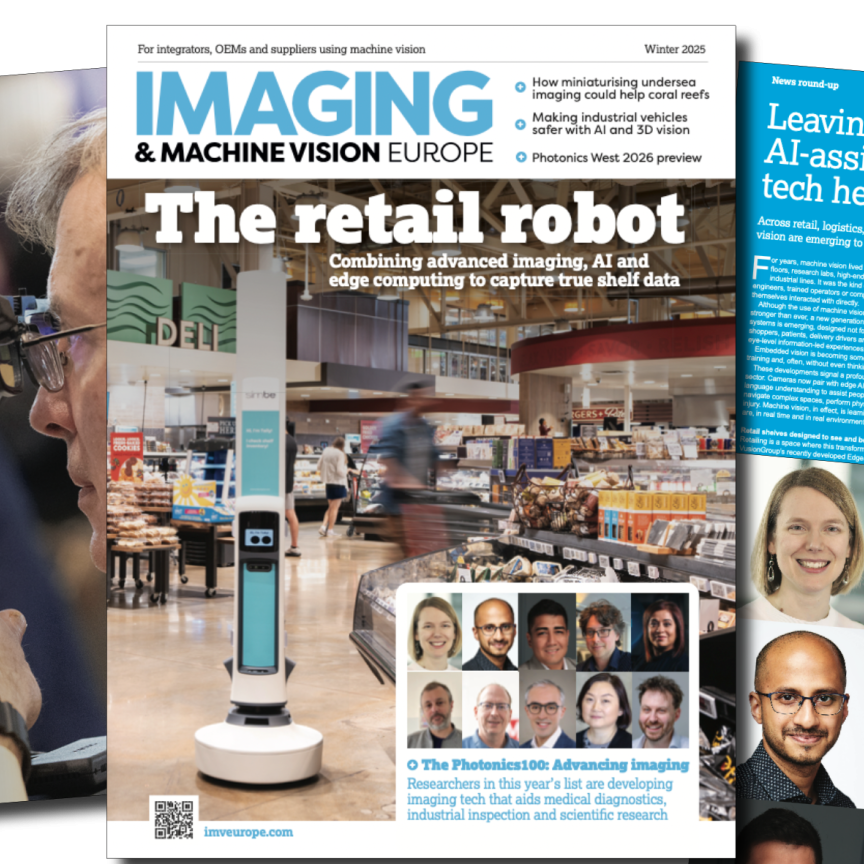 Imaging & Machine Vision Europe Winter 2025 issue