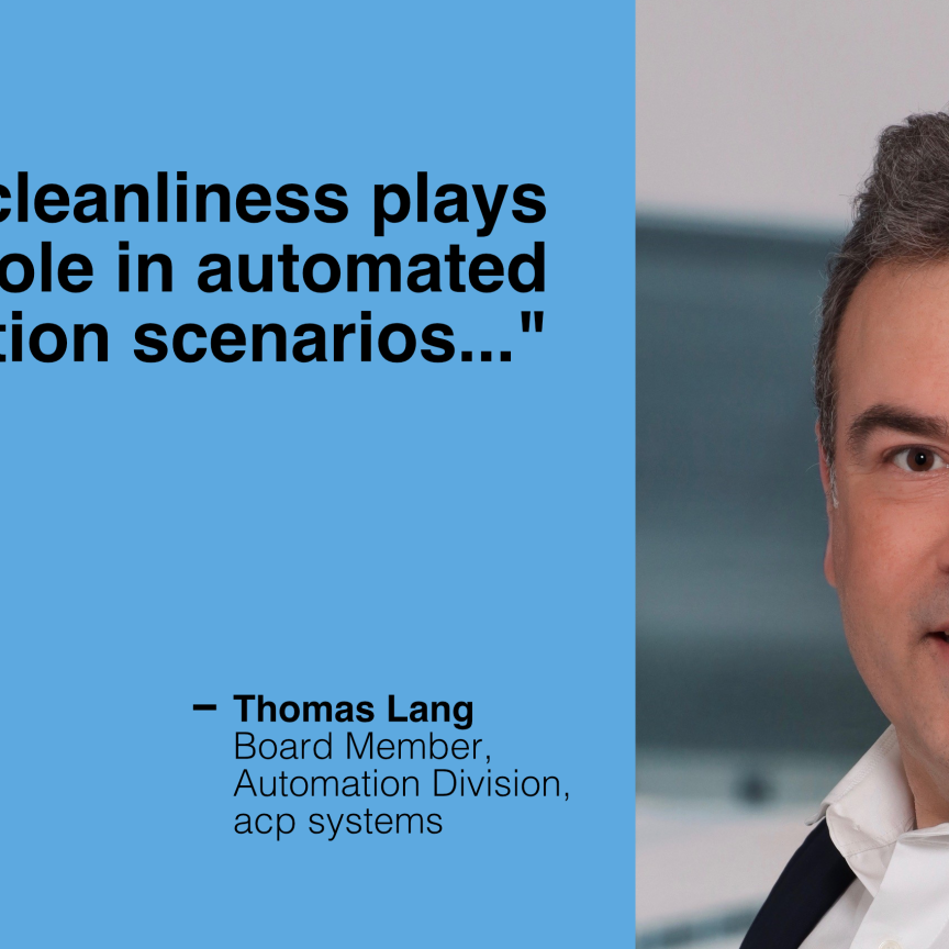 Thomas Lang, Board Member, Automation Division, acp systems