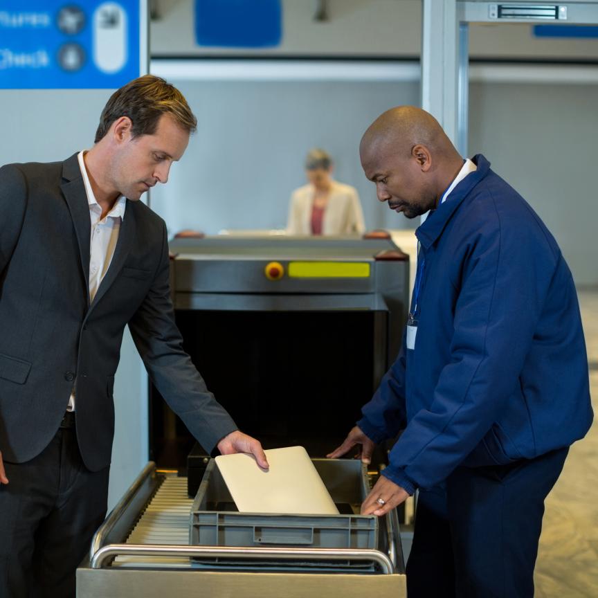 Airport baggage security