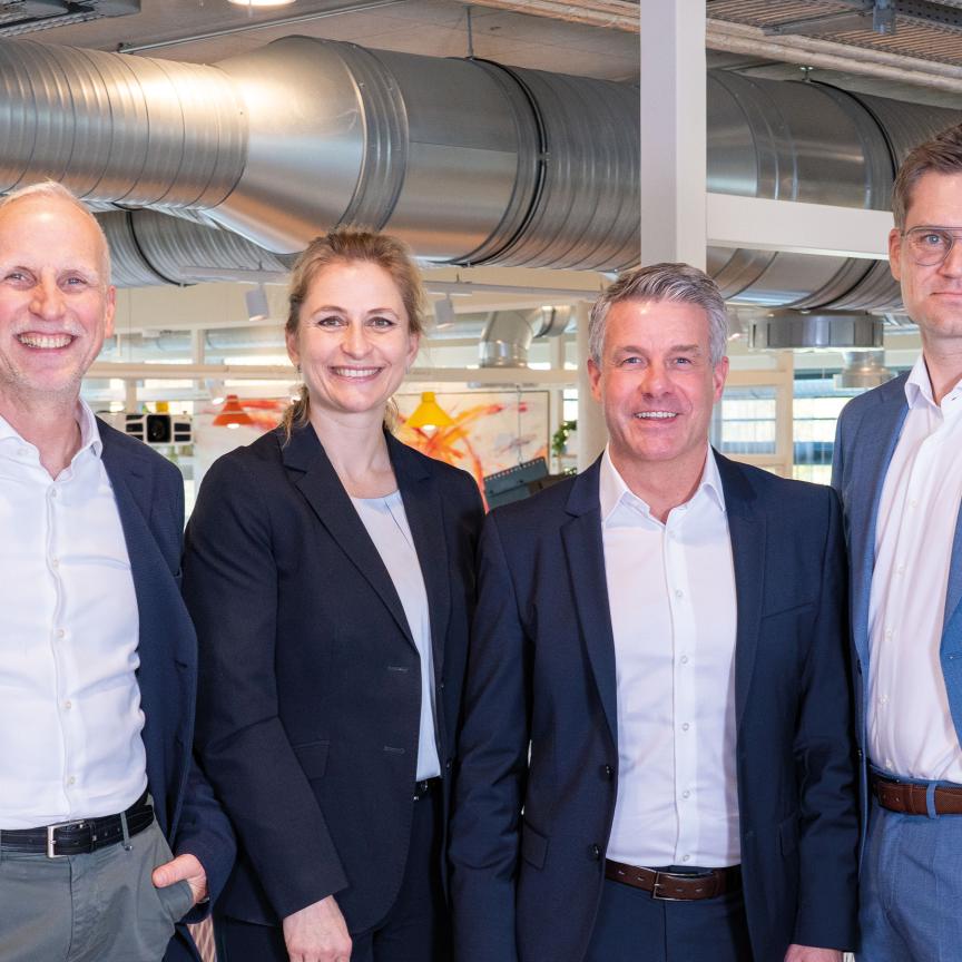 Dr. Dietmar Ley, Ines Brückel, Hardy Mehl, Dr. Kai Jens Ströder