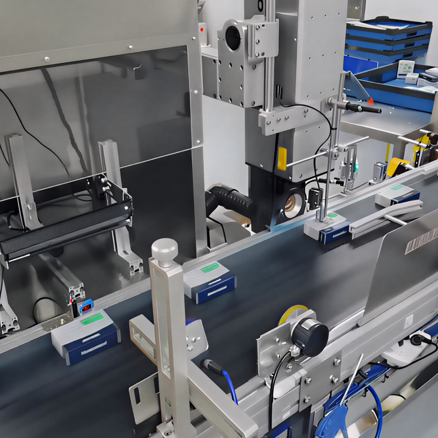 Pharmaceutical inspection line