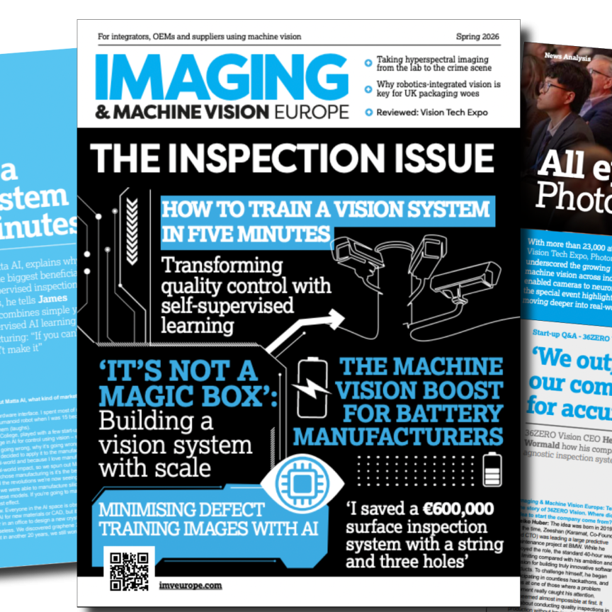Imaging & Machine Vision Europe Spring 2026