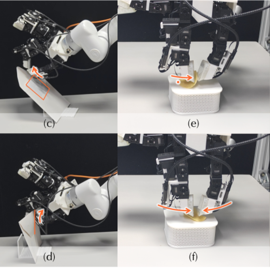 Representative failure cases for robot dextrous manipulation