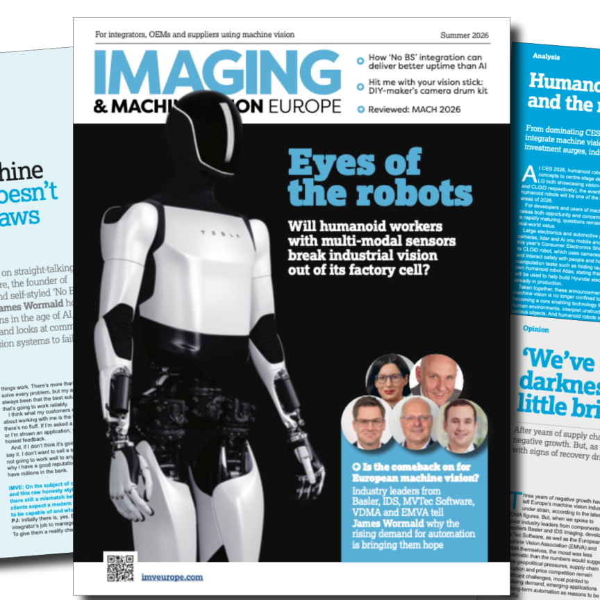 Imaging & Machine Vision Europe Summer 2026 Issue