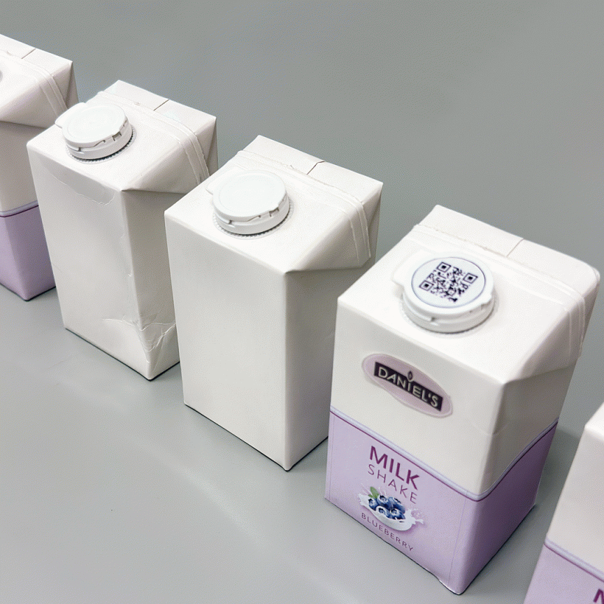 3D anomaly detection of milk cartons