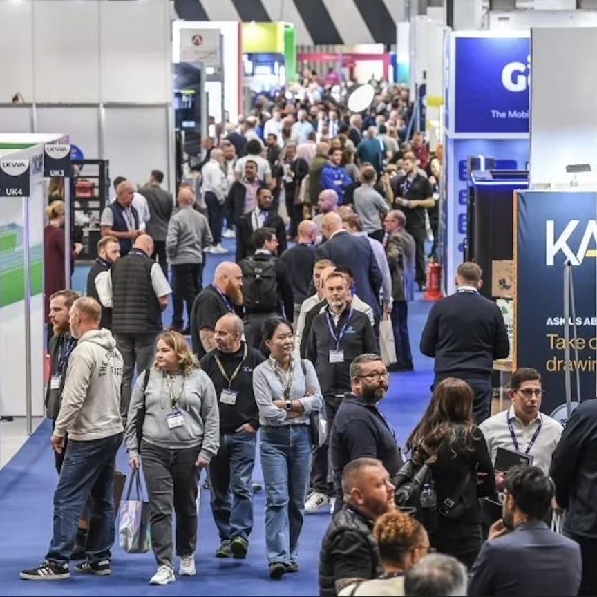 IMHX 2025 exhibition floor