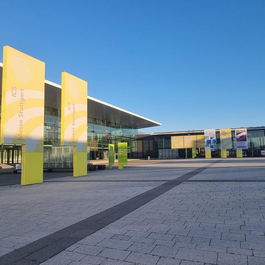 Messe Stuttgart exterior for VISION 2026